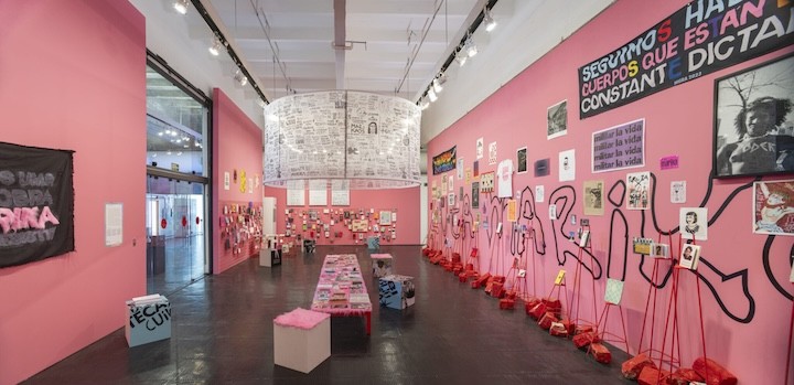 View of the LGBTQIA+ Stories exhibition, at MASP [Photo: Eduardo Ortega]