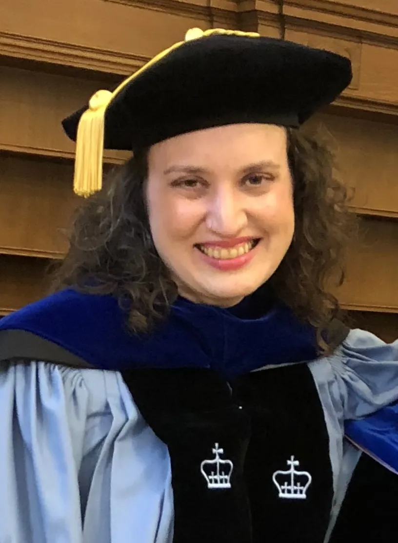 Nicole Gervasio at PhD Conferral